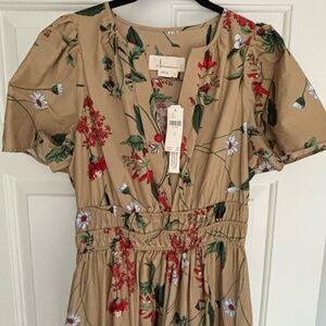 NWT Anthropology Somerset Maxi Dress
